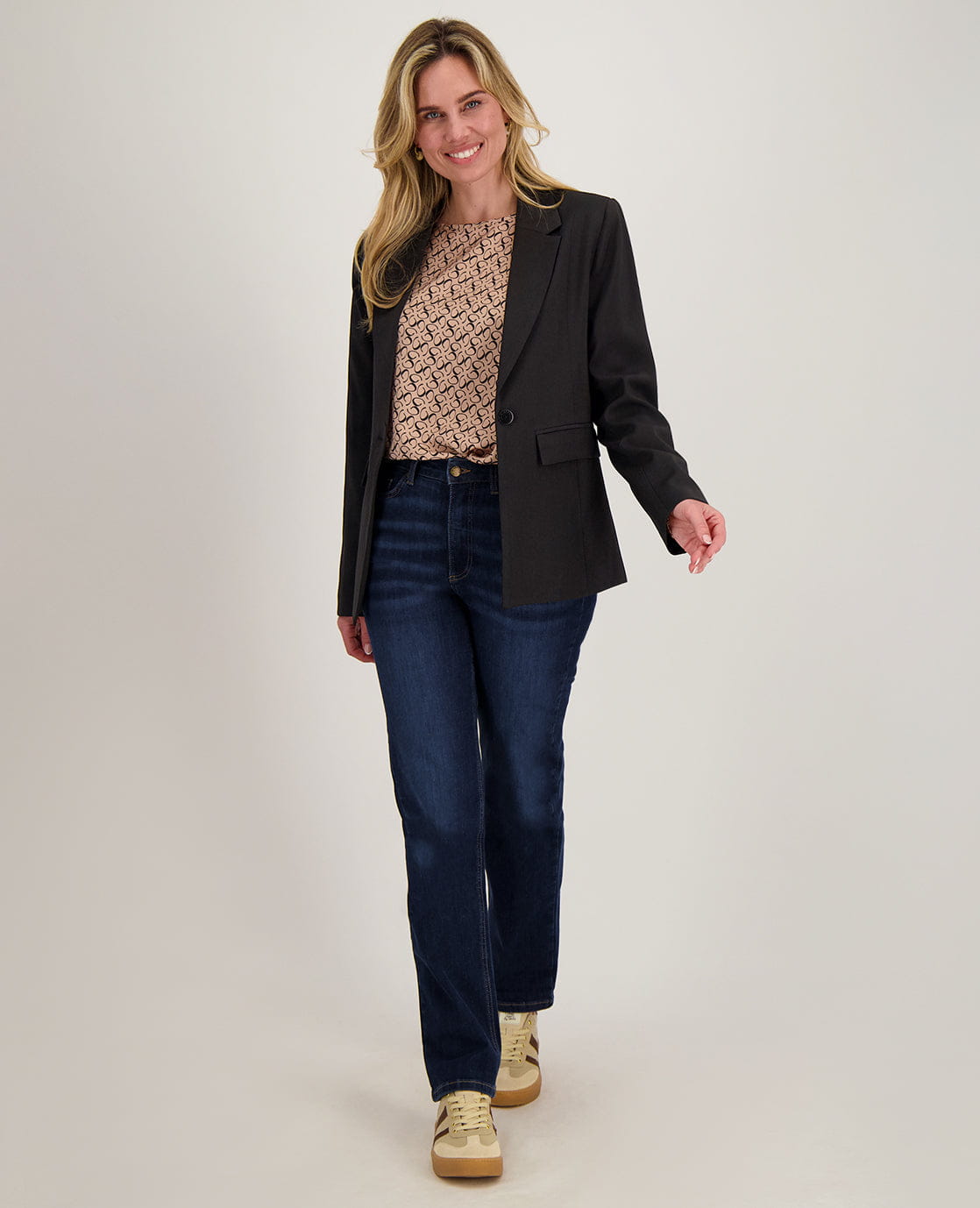 Je m'appelle Jassen Blazer Lima | Zwart