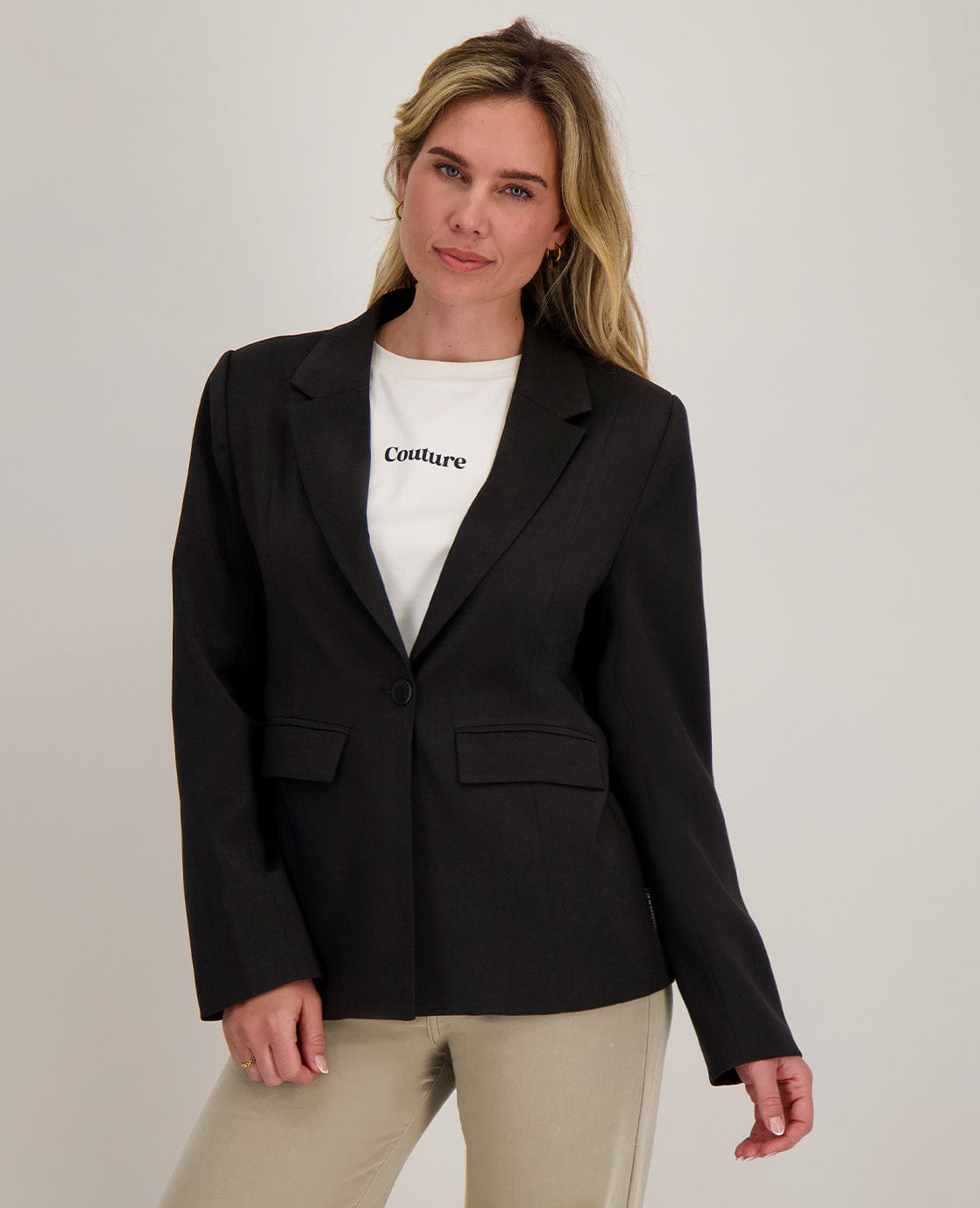 Je m'appelle Jassen Blazer Lima | Zwart