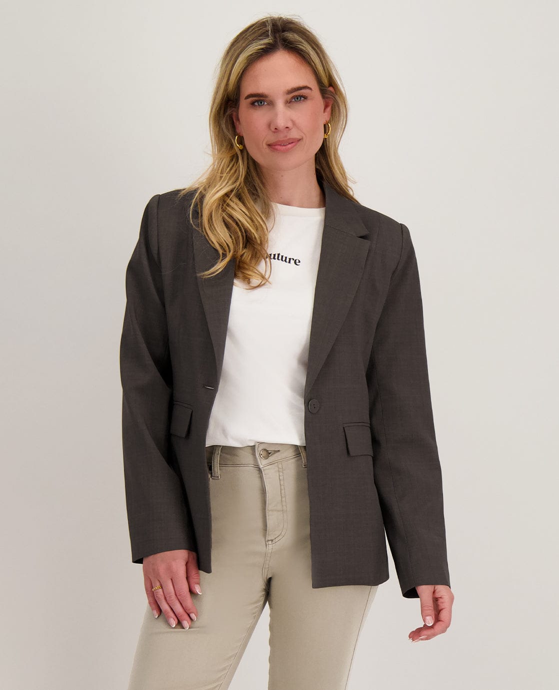Je m'appelle Jassen Ash Brown / XS Blazer Lima | Ash Brown