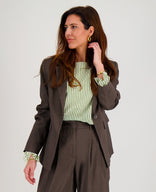 Je m'appelle Jassen Blazer Lima | Ash Brown