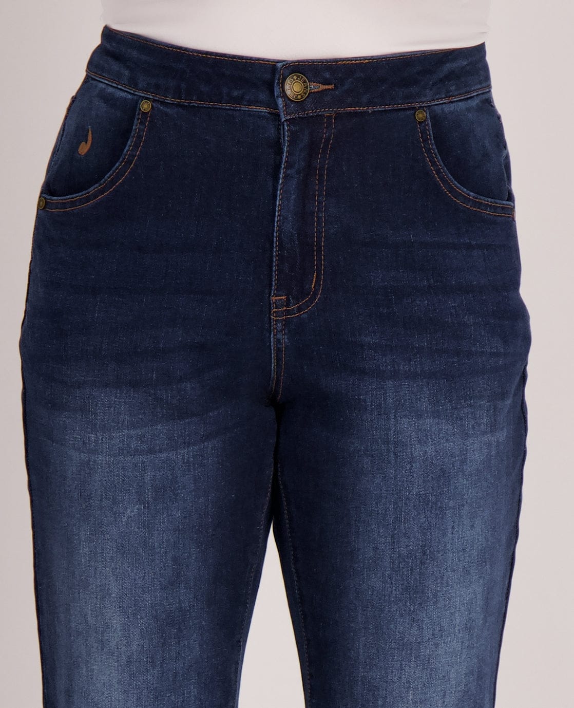 Je m'appelle Broeken Pant Lou Stretch Denim | Midnight Denim