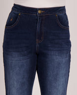 Je m'appelle Broeken Pant Lou Stretch Denim | Midnight Denim