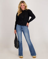 Je m'appelle Broeken Pant Lou Stretch Denim | Medium Denim Blue