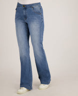 Je m'appelle Broeken Pant Lou Stretch Denim | Medium Denim Blue