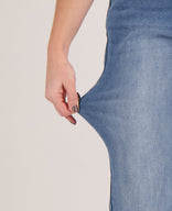 Je m'appelle Broeken Pant Lou Stretch Denim | Medium Denim Blue