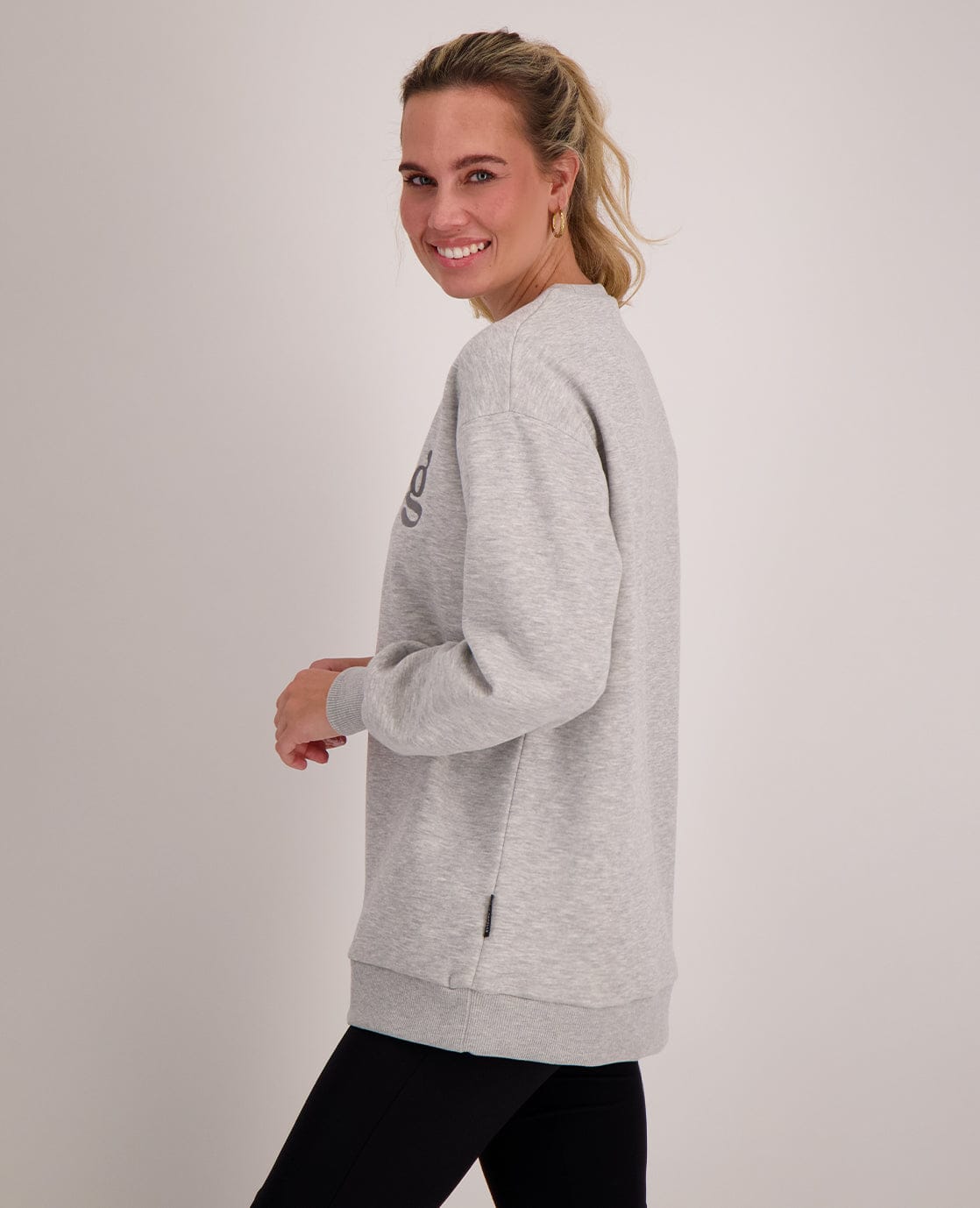 Je m'appelle Tops Sweater Erika | Light Grey Melange