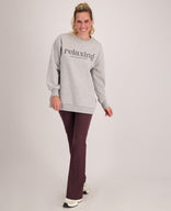 Je m'appelle Broeken Pant Flare Sports Travel | Plum