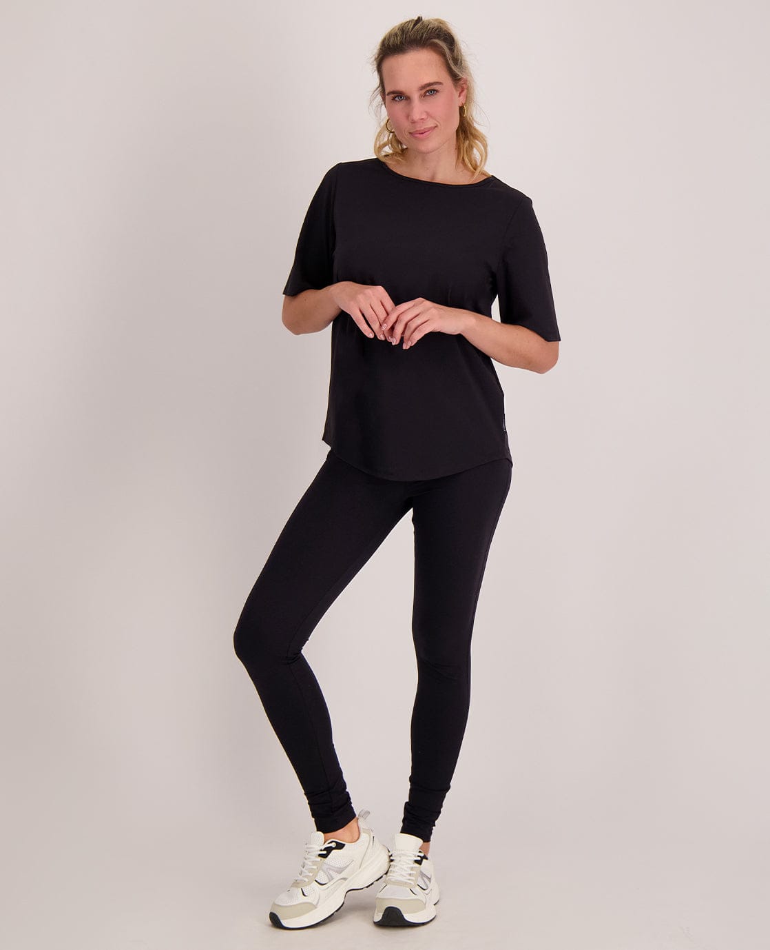 Je m'appelle Tops Tee Loose | Zwart