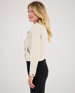 Je m'appelle Jassen Jacket Denim | Sand