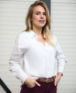 Je m'appelle Tops Wit / XS Blouse Ciara | Wit