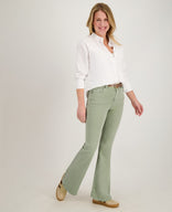 Je m'appelle Broeken Pant Eva Superstretch | Soft Olive