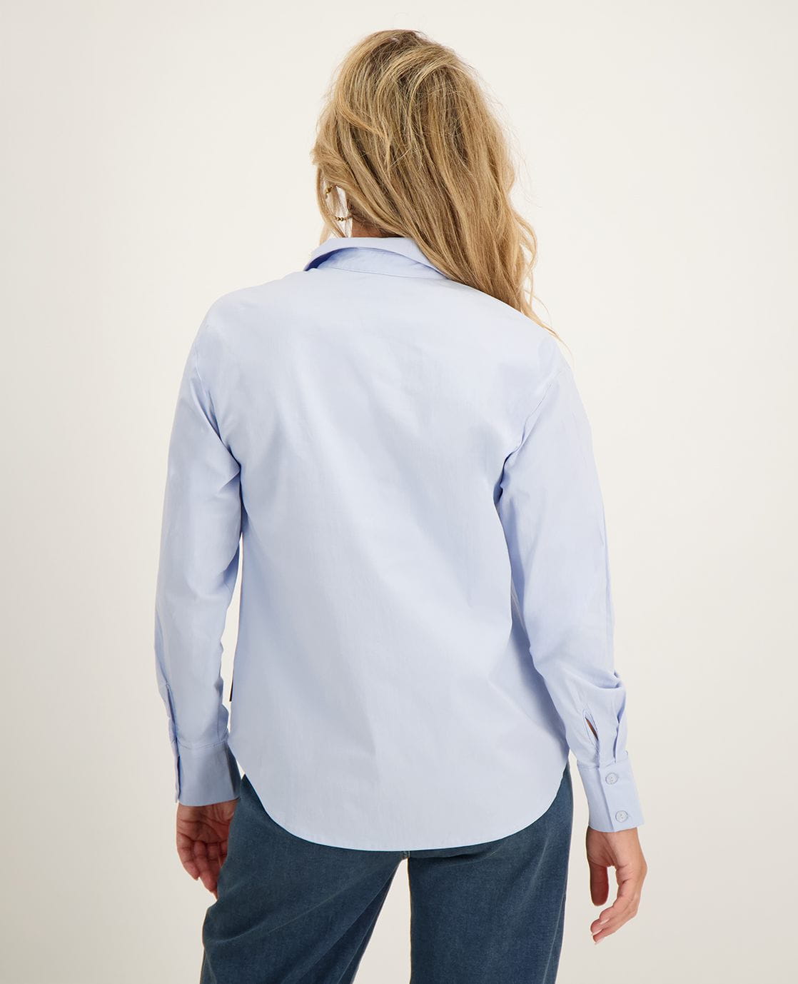 Je m'appelle Tops Blouse Ciara | Lichtblauw