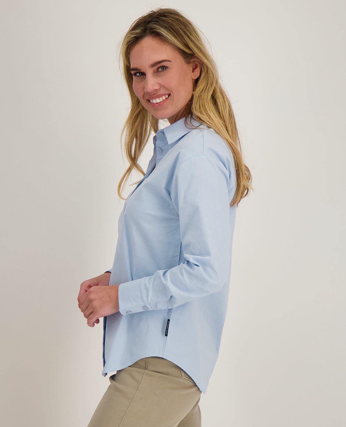 Je m'appelle Tops Blouse Ciara | Lichtblauw