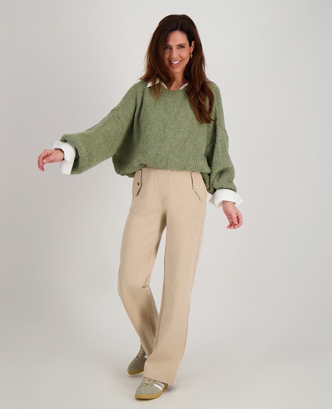 Pant Straight | Sand
