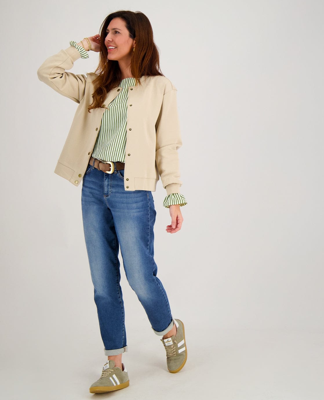 Je m'appelle Jassen Bomber Veste | Sand