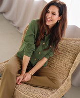 Je m'appelle Jassen Dark Olive / XS Veste Livia Travel ++++ | Dark Olive