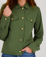 Je m'appelle Jassen Veste Livia Travel ++++ | Dark Olive