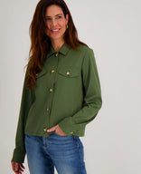 Je m'appelle Jassen Veste Livia Travel ++++ | Dark Olive