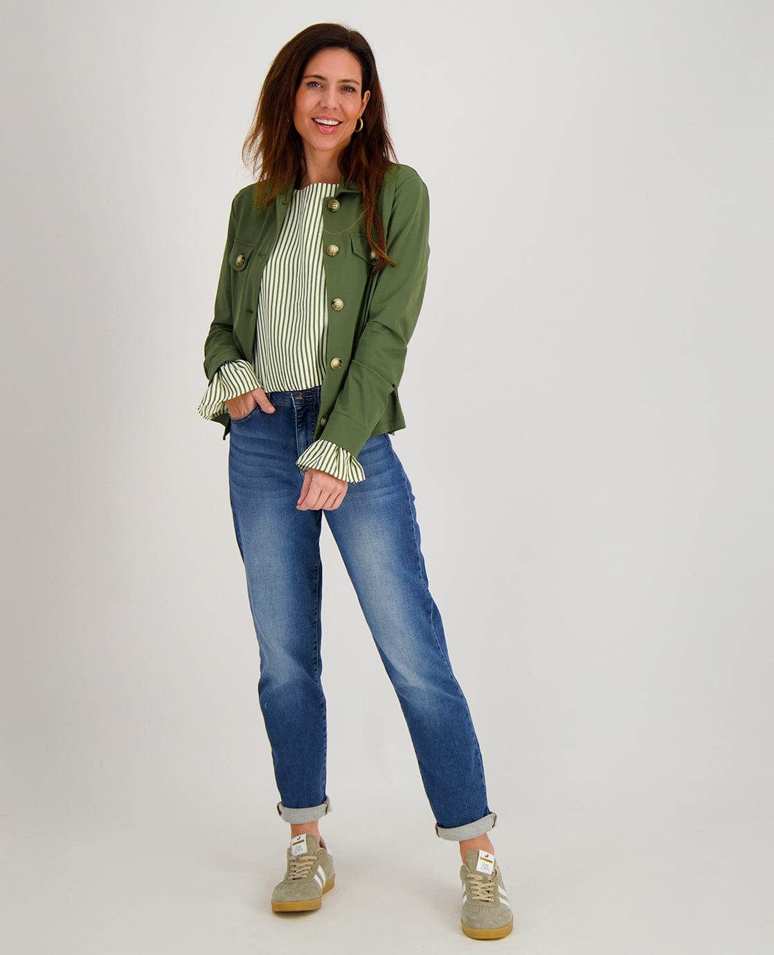 Je m'appelle Jassen Veste Livia Travel ++++ | Dark Olive