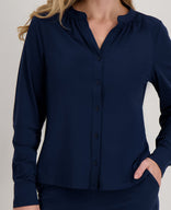 Je m'appelle Tops Blouse Evelien Travel + | Indigo Blue