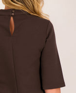 Je m'appelle Tops Top Juna | Dark Brown Melange