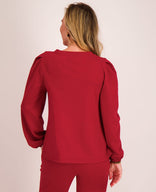 Je m'appelle Tops Top Lily | Red Melange