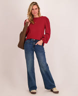 Je m'appelle Tops Top Lily | Red Melange