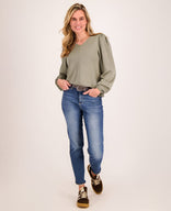 Je m'appelle Tops Top Chloé | Olive Melange