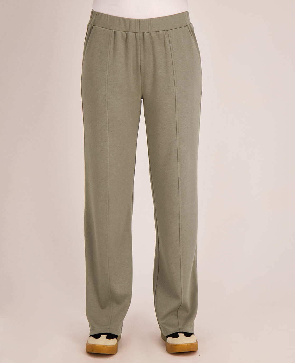 Pant Chloé | Olive Melange