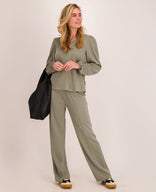 Je m'appelle Broeken Pant Chloé | Olive Melange