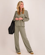 Je m'appelle Broeken Pant Chloé | Olive Melange