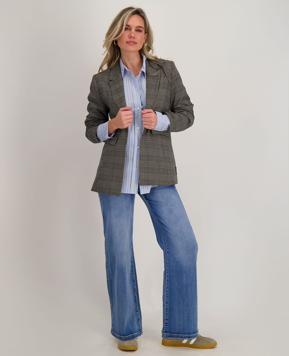 Je m'appelle Broeken Pant Fleur Jogg Denim | Mid Blue Denim