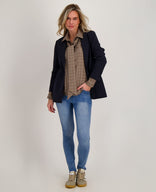 Je m'appelle Broeken Pant Celine Jogg Denim | Mid Blue Denim