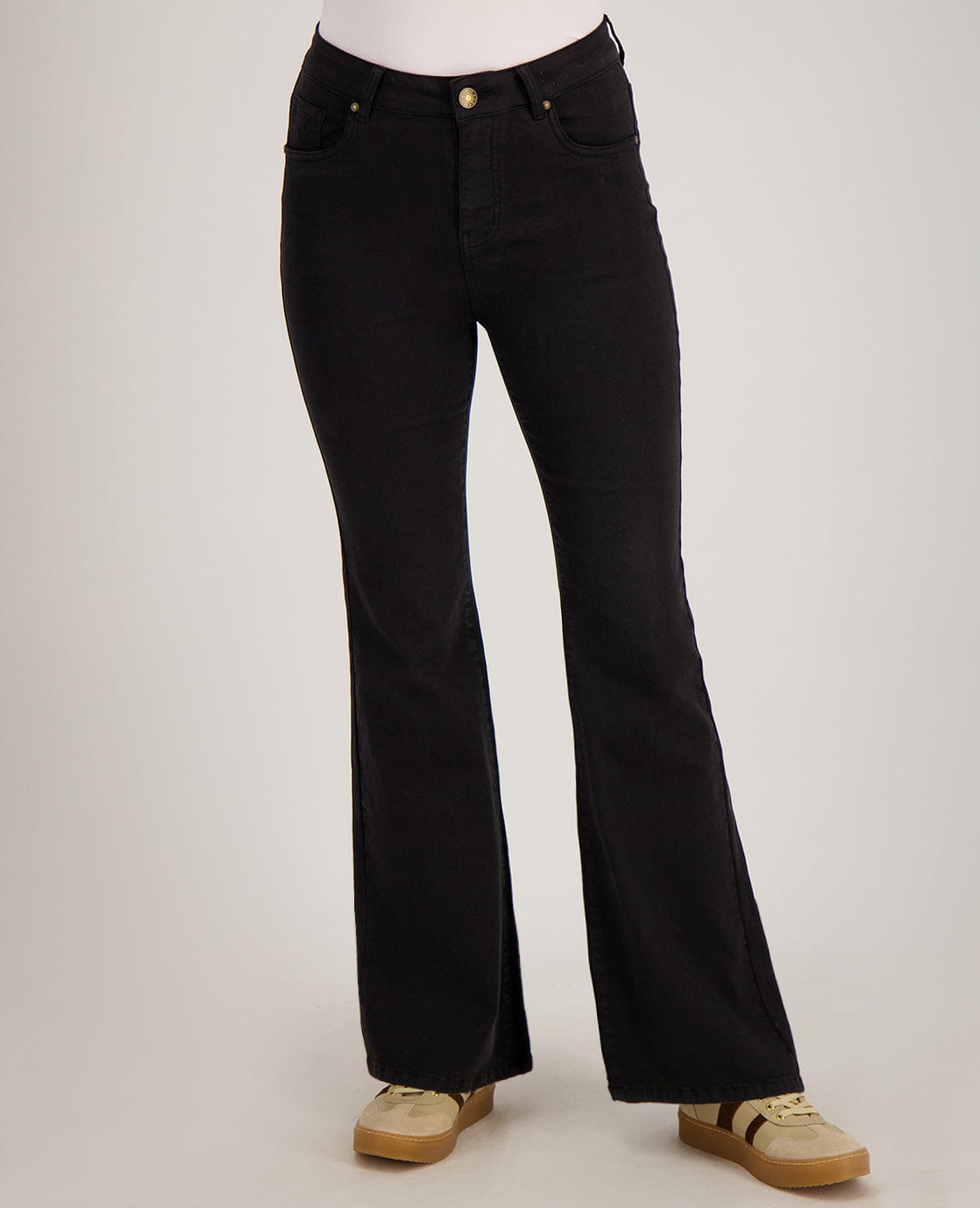 Je m'appelle Broeken Pant Eva Superstretch | Zwart