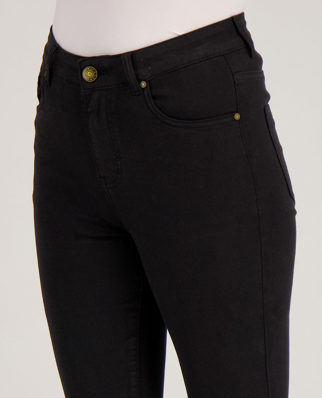 Je m'appelle Broeken Pant Eva Superstretch | Zwart