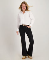 Je m'appelle Broeken Pant Eva Superstretch | Zwart