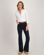 Je m'appelle Broeken Pant Eva Superstretch | Donkerblauw