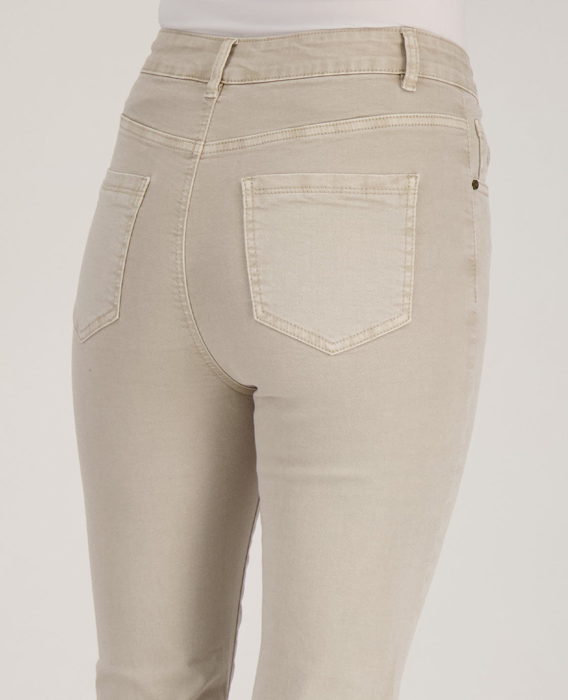 Je m'appelle Broeken Pant Eva Superstretch | Greige