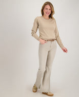 Je m'appelle Broeken Pant Eva Superstretch | Greige