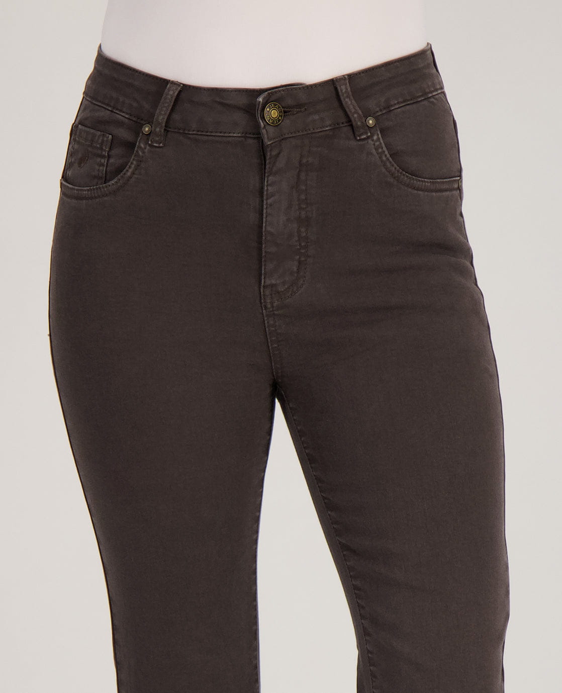 Je m'appelle Broeken Pant Eva Superstretch | Coffee