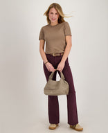 Je m'appelle Broeken Pant Eva Superstretch | Burgundy