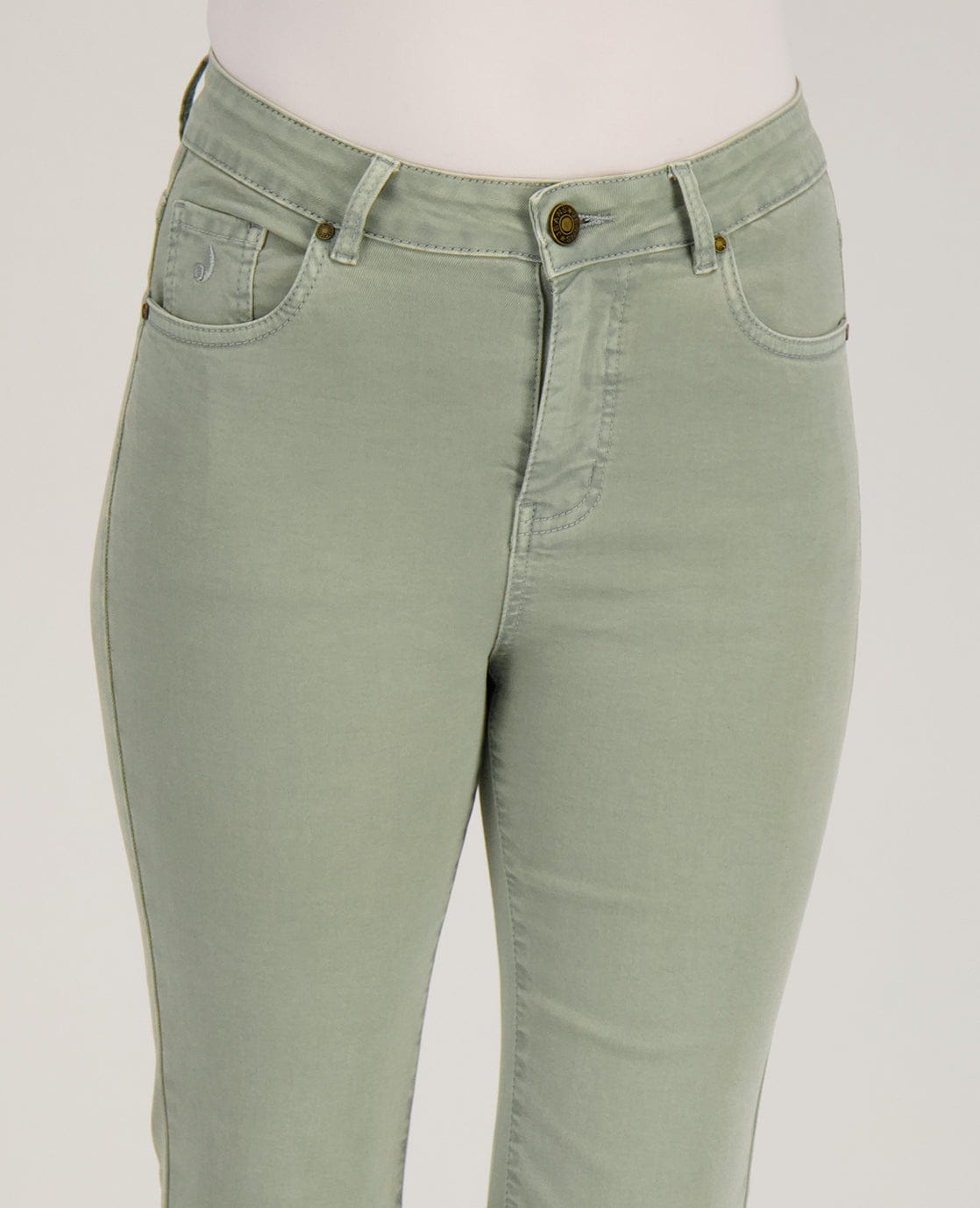Je m'appelle Broeken Pant Eva Superstretch | Soft Olive