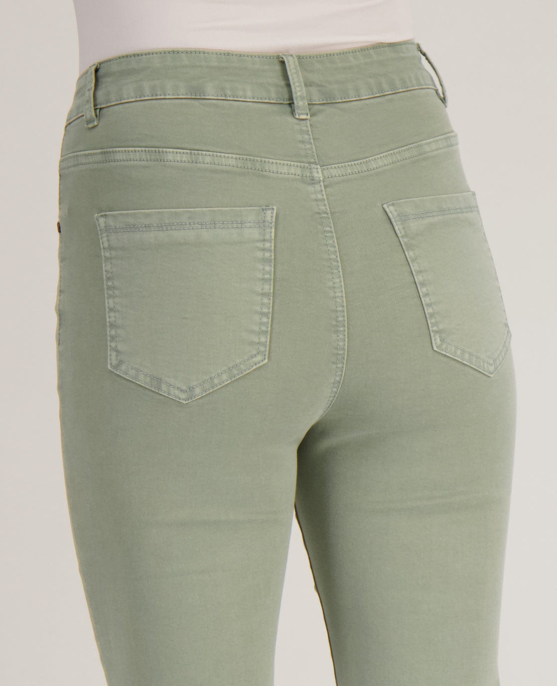 Je m'appelle Broeken Pant Eva Superstretch | Soft Olive