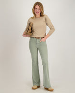 Je m'appelle Broeken Pant Eva Superstretch | Soft Olive