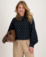 Je m'appelle Tops Top Colle | Navy / Warm Sand