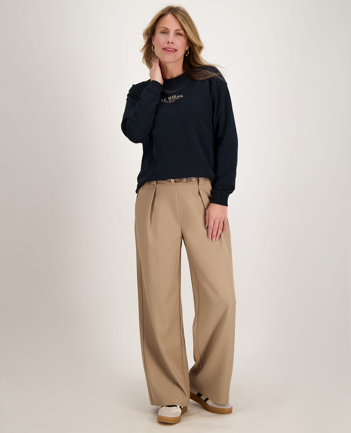 Je m'appelle Broeken Pant Valerie | Warm Sand