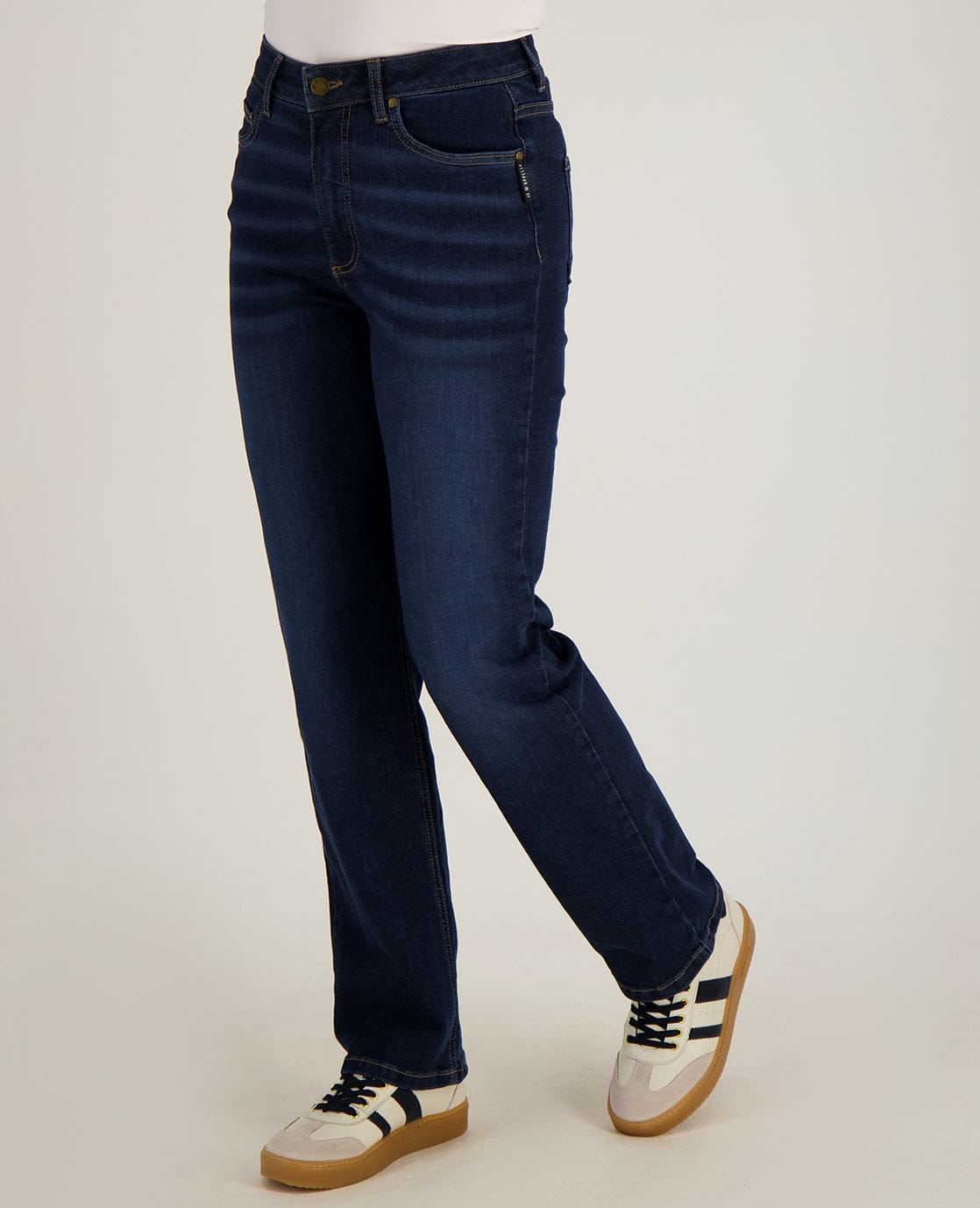 Je m'appelle Broeken Pant Slim Straight Jeans | Dark Denim