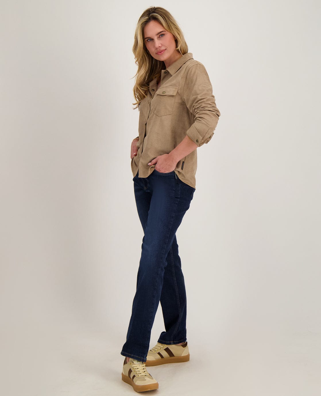 Je m'appelle Broeken Pant Slim Straight Jeans | Dark Denim