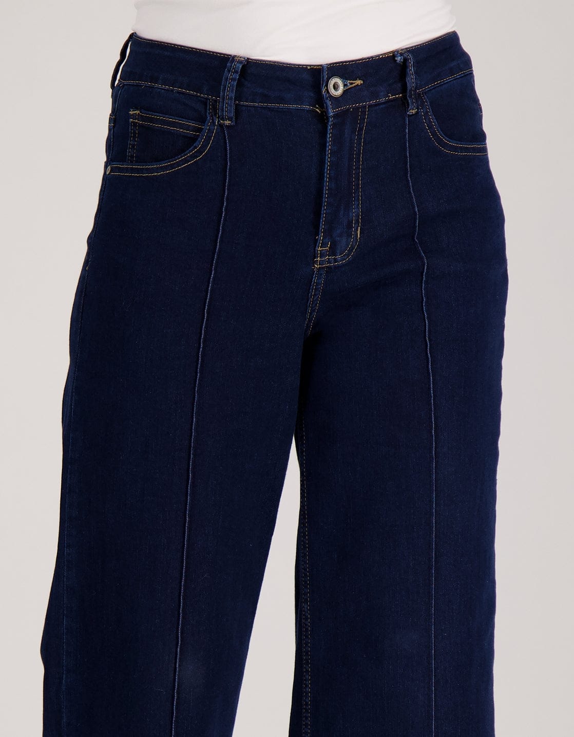 Je m'appelle Broeken Pant Stretch Denim | Indigo