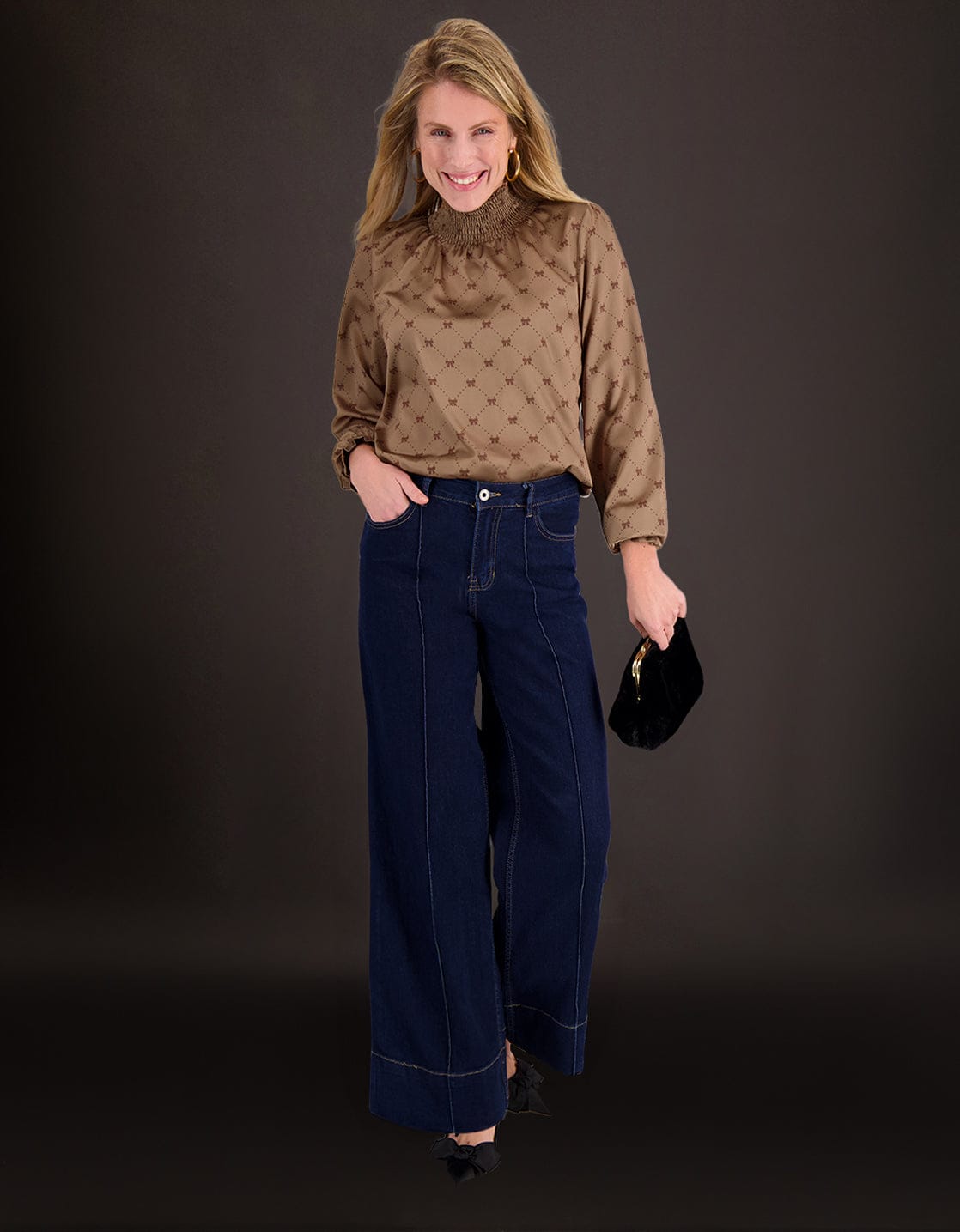 Je m'appelle Broeken Pant Stretch Denim | Indigo